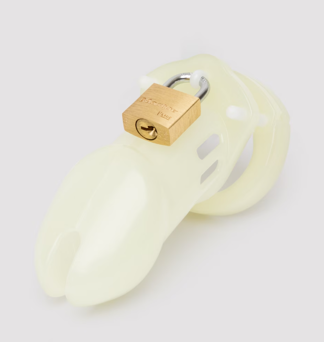 CB-6000 glow in the dark chastity cage kit