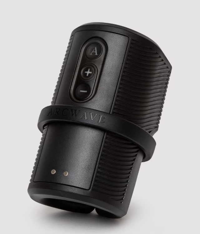 Arcwave Zing open-sleeve vibrating male masturbator
