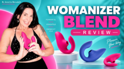 Womanizer Blend dual-stimulation clitoral suction and G-spot toy