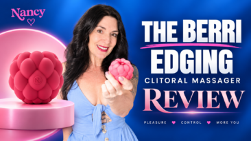 Sex and intimacy coach and podcast host annette benedetti reviews Hello Nancy Berri clitoral tapping toy for edging and rolling orgasms