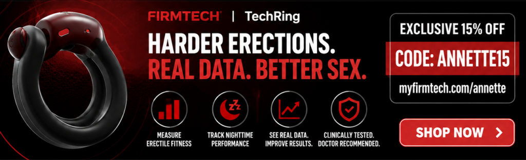 firmtech tech ring to give her orgasms during penetration