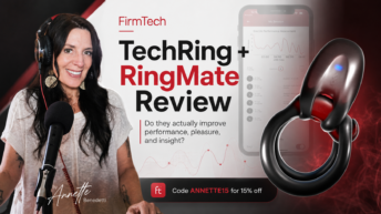 firmtech techring cock ring review by talk sex with annette, annette benedetti