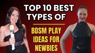 Annette Benedetti and Dominatrix Lucy demonstrating BDSM for beginners on Talk Sex with Annette