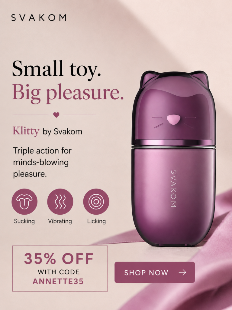 The klitty triple action oral sex toy