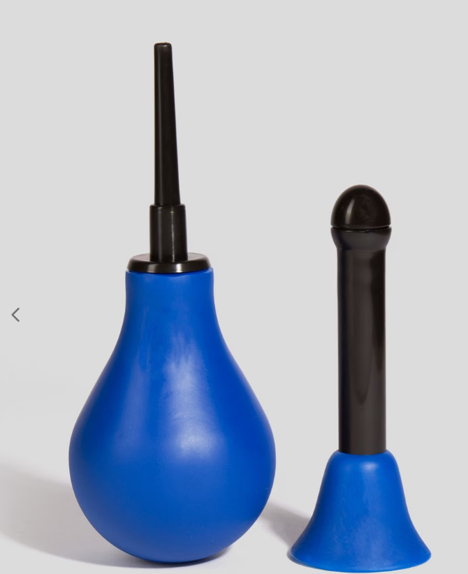 lovehoeny delux anal douche kit for pegging for beginners