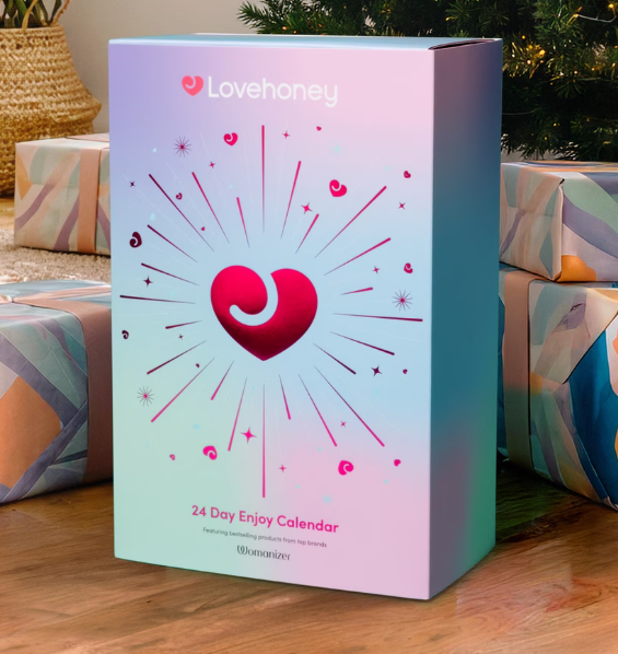 Lovehoney Enjoy Advent Calendar with sex toys package for my advent calendar review