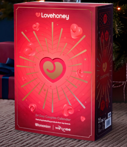 Lovehoney Couple's Advent Calendar with sex toys package for my advent calendar review