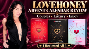 Annette Benedetti reviewing the Lovehoney Enjoy, Couples, and Luxury advent calendars