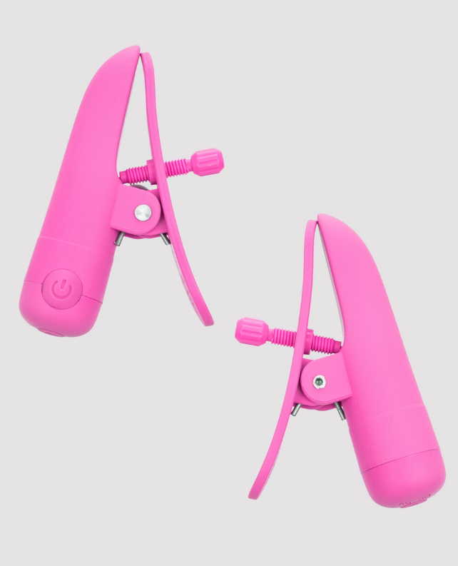Nipplettes rechargeable vibrating nipple clamps