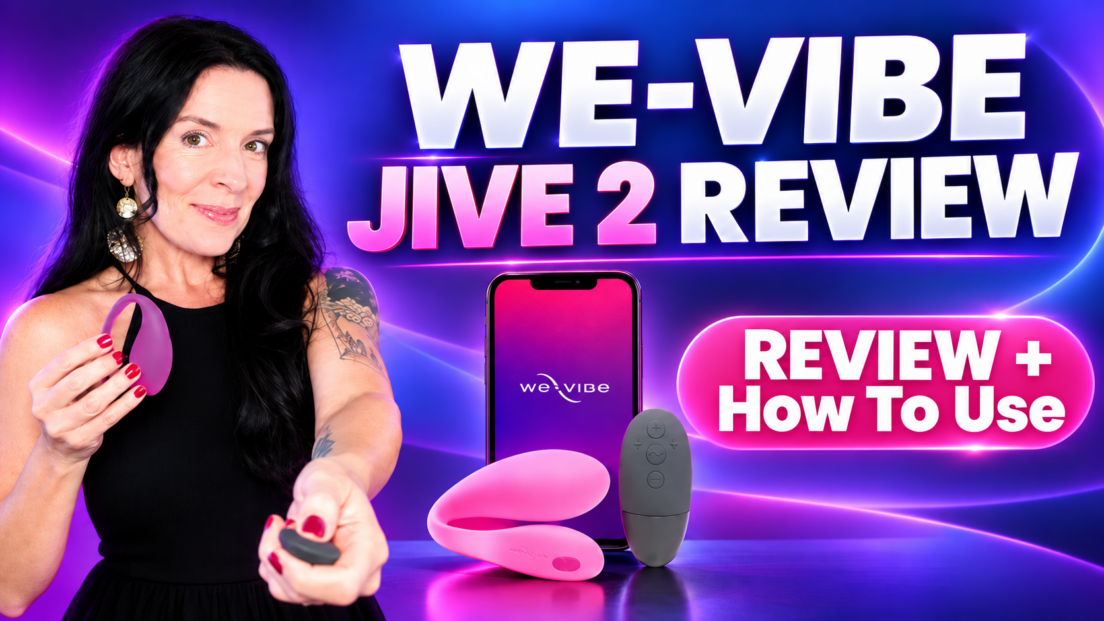 We-Vibe Jive 2 wearable G-spot egg vibrator review by Annette Benedetti